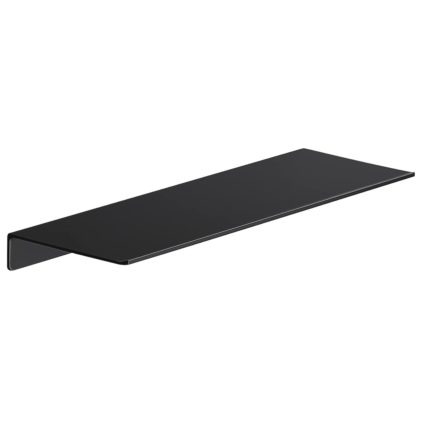 Danpoo Floating Shelf, Metal Wall Shelf for Bathroom/Living Room/Kitchen/Bedroom, Display Shelf for Collectibles