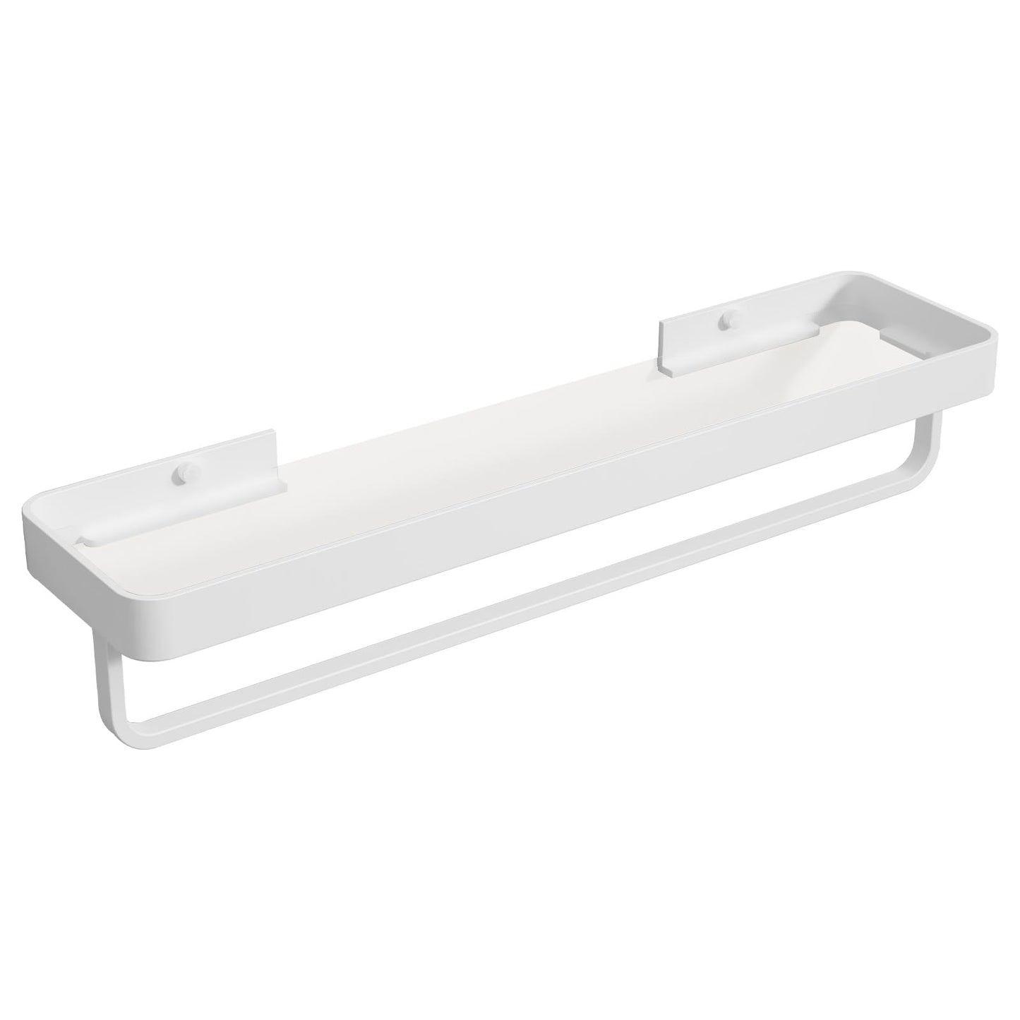 Danpoo Bathroom Wall Shelf, Floating Shelf for Bathroom Wall Storage, Glass Bathroom Shelf Organizer Wall Mounted