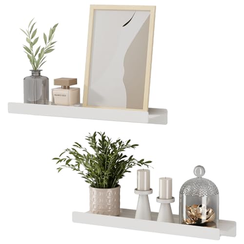 Danpoo Black Floating Shelves for Wall Metal Shelf Wall Mounted Shelves for Bathroom Wall Shelves,12 inch