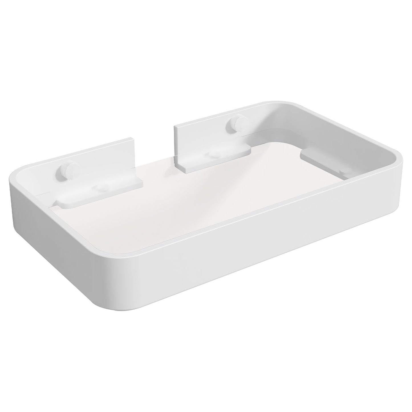 Danpoo Bathroom Wall Shelf, Floating Shelf for Bathroom Wall Storage, Glass Bathroom Shelf Organizer Wall Mounted