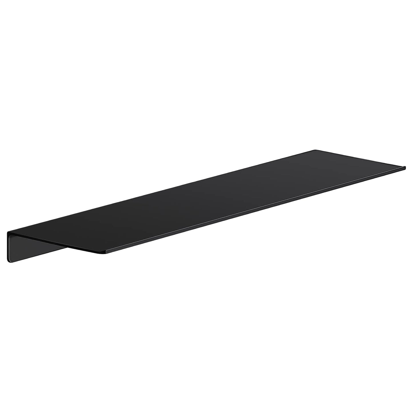 Danpoo Floating Shelf, Metal Wall Shelf for Bathroom/Living Room/Kitchen/Bedroom, Display Shelf for Collectibles