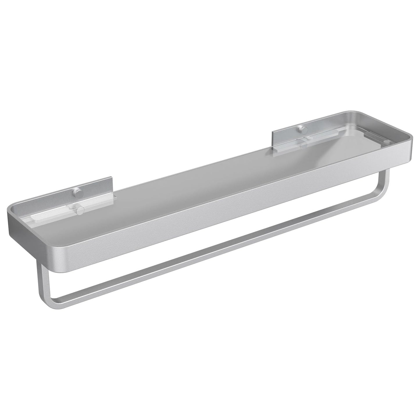 Danpoo Bathroom Wall Shelf, Floating Shelf for Bathroom Wall Storage, Glass Bathroom Shelf Organizer Wall Mounted