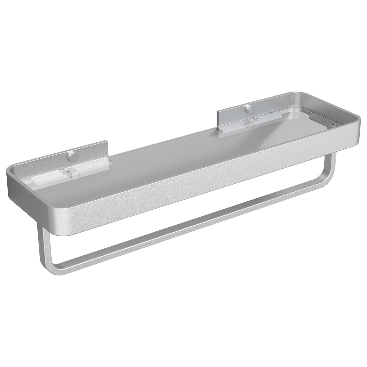Danpoo Bathroom Wall Shelf, Floating Shelf for Bathroom Wall Storage, Glass Bathroom Shelf Organizer Wall Mounted