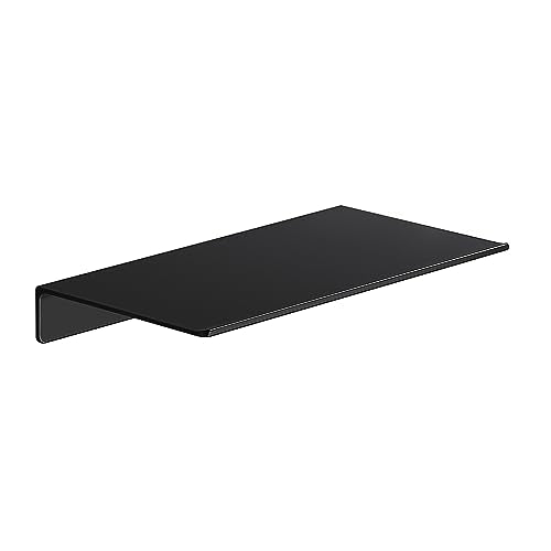 Danpoo Floating Shelf, Metal Wall Shelf for Bathroom/Living Room/Kitchen/Bedroom, Display Shelf for Collectibles